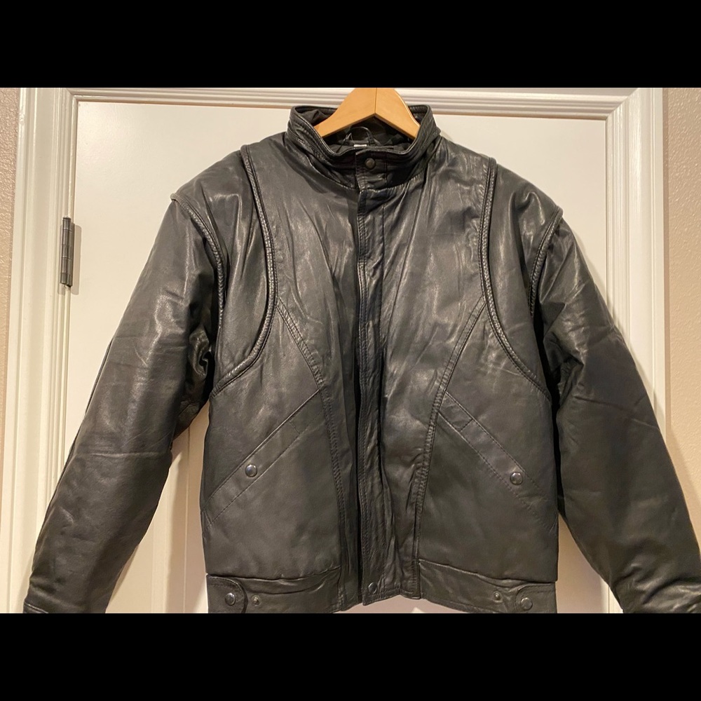 Vintage Styed by Italy Leather Jacket